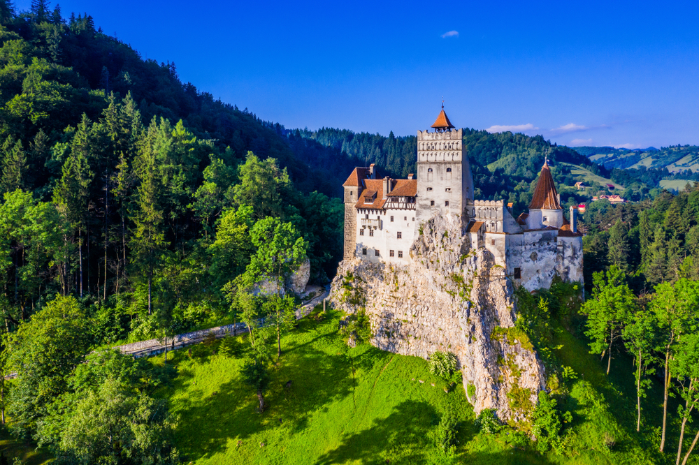 hrad bran transylvania rumunsko