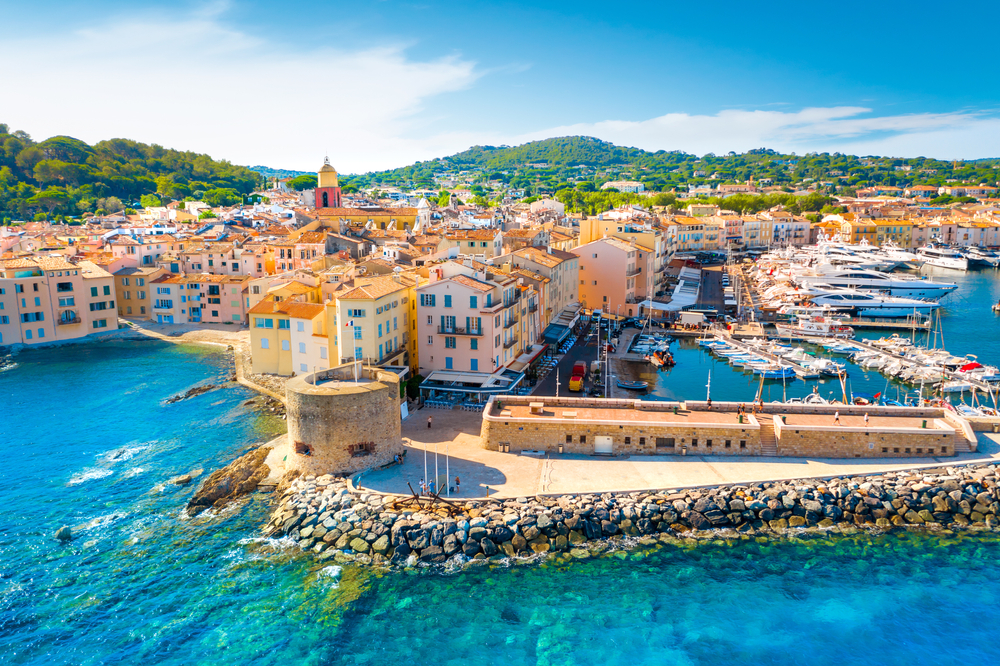 View,Of,The,City,Of,Saint-tropez,,Provence,,Cote,D'azur,,A saint tropez
