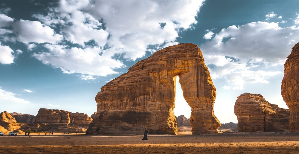 saudska arabia elephant rock