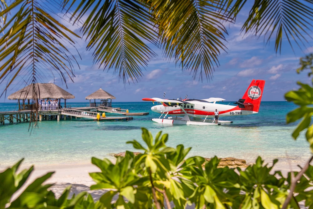 South,Ari,Atoll,,Dhidhoofinolhu,,Maldives,-,December,15,2015:,Maldives Maldivy s Emirates od 619€: leť za super cenu z Viedne!