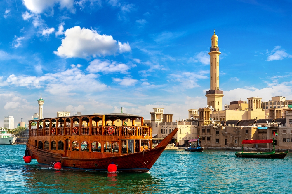 plavba tradicnou lodou dubaj