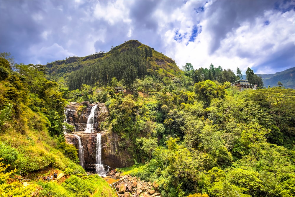 ramboda waterfalls sri lanka