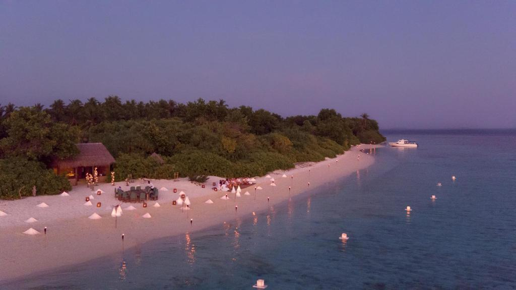 Soneva Fushi Resort pláž