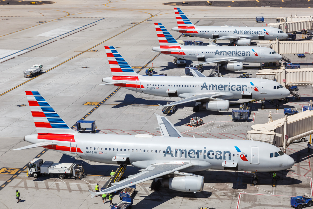 American airlines lietadla