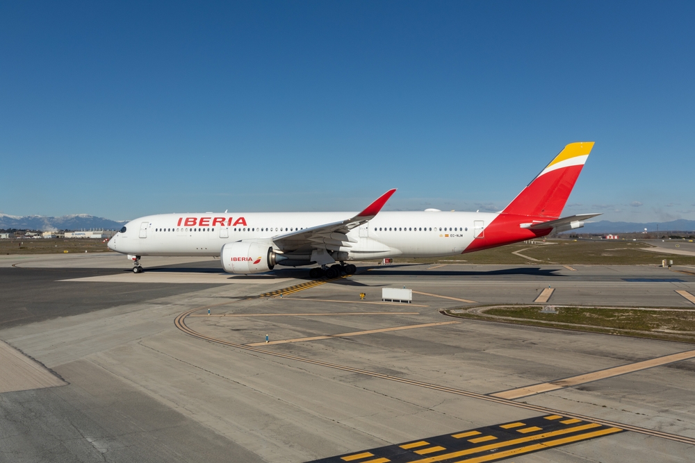 iberia lietadlo