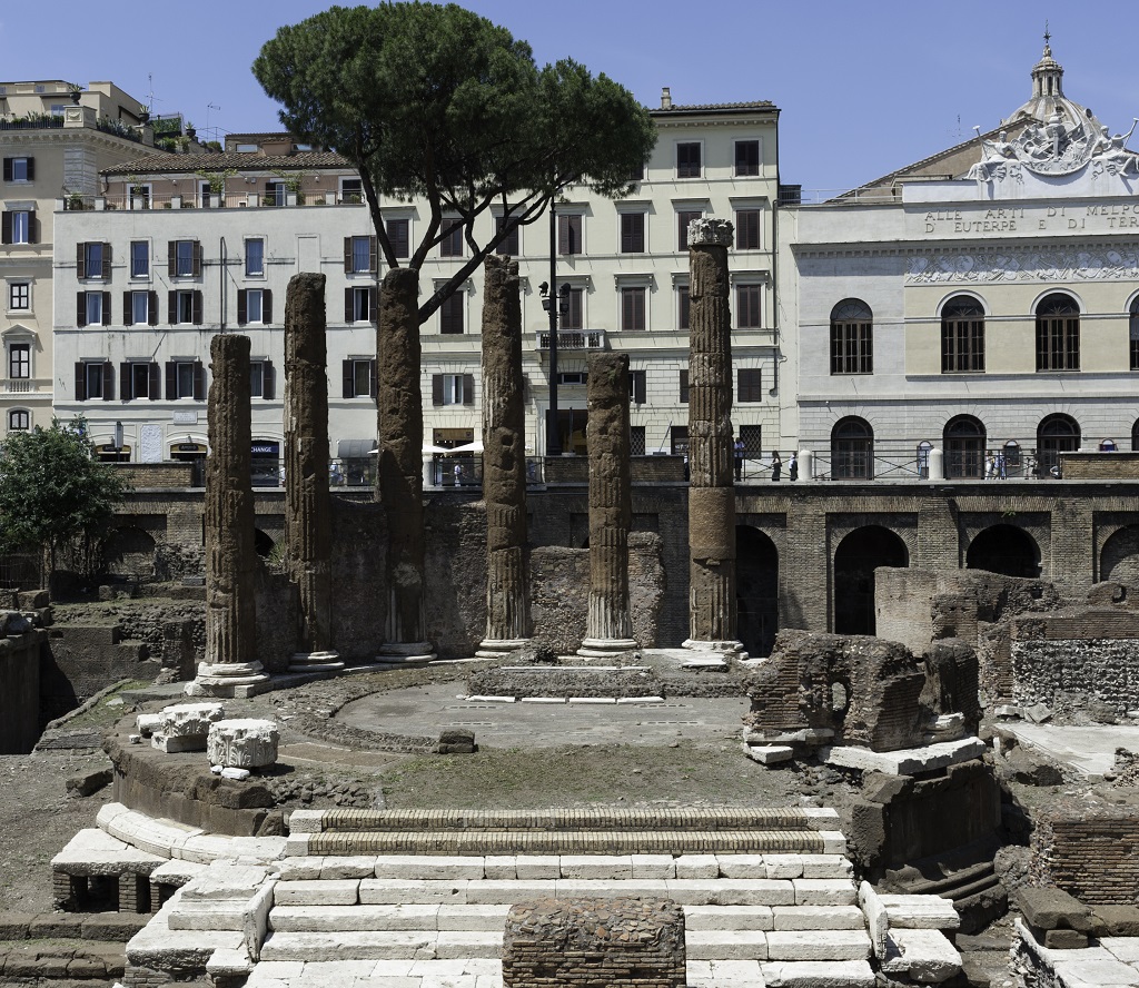Acra Sacra di Largo Argentina stĺpy