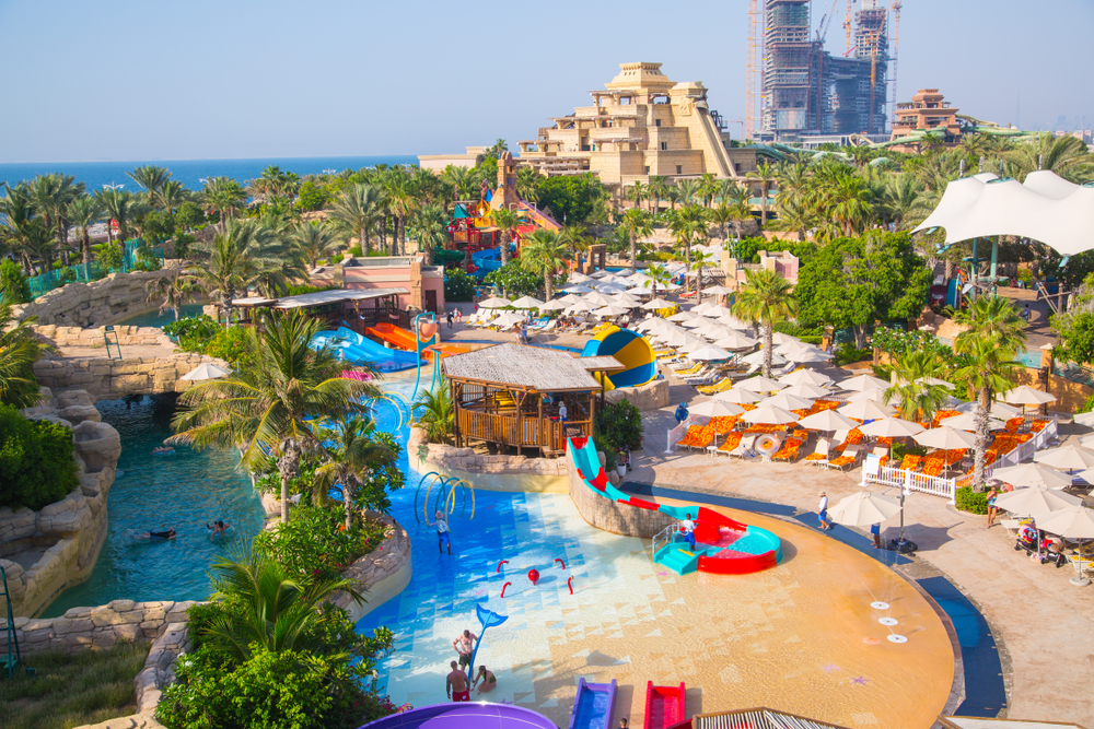 aquaventure aquapark v dubaji