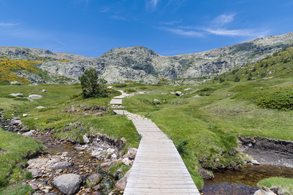 sierra de guadarrama spanielsko turisticky chodnik