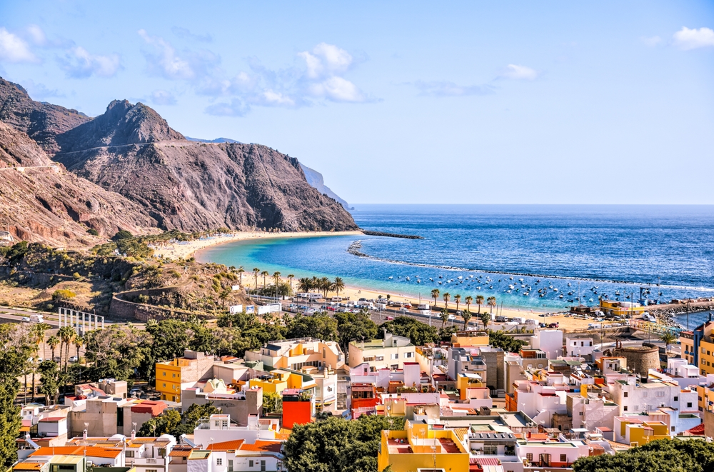 domceky na plazi na tenerife