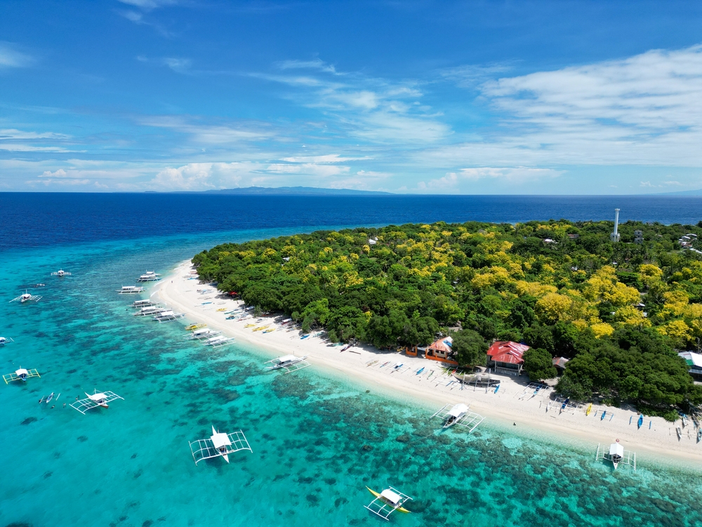 ostrov bohol na filipinach