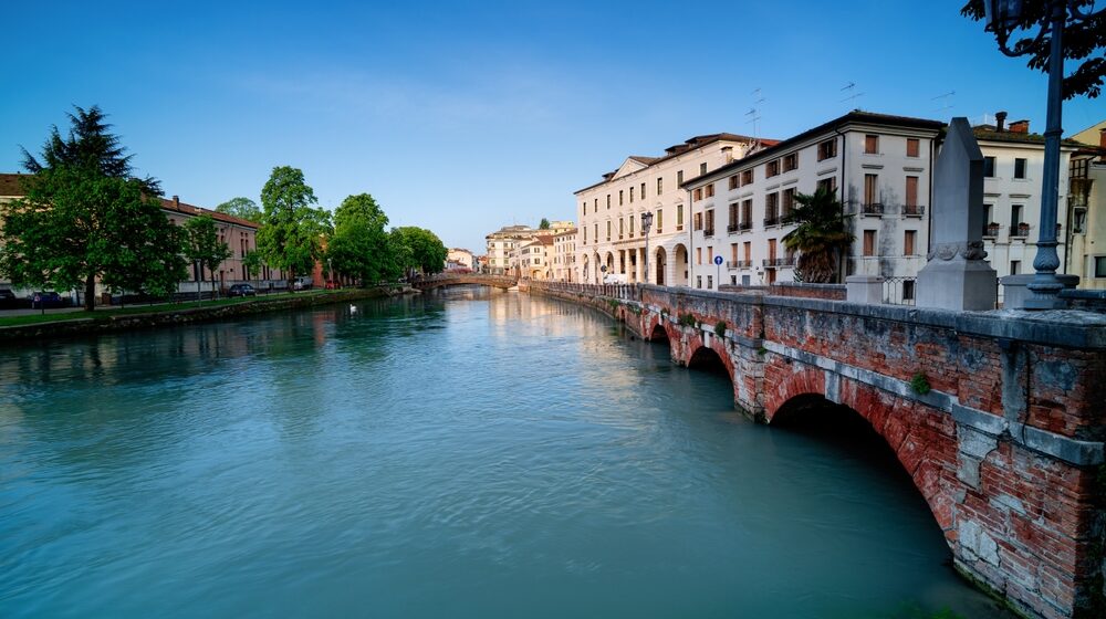 Canale,Dei,Buranelli,In,Treviso.,Image,Of,The,Urban,Historic treviso