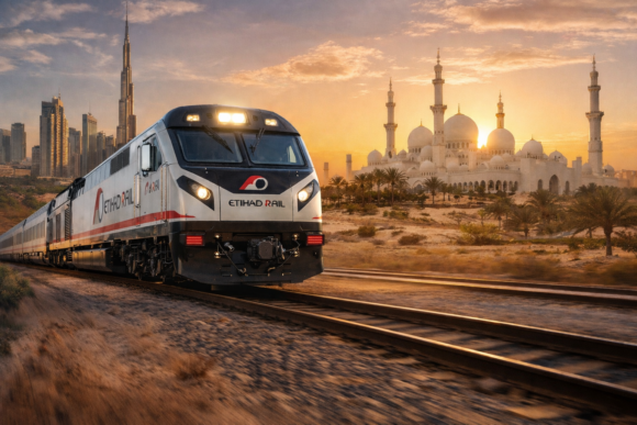 Nový vlak skráti cestu medzi Dubajom a Abu Dhabi na hodinu. Už premáva
