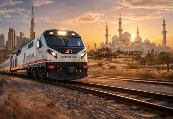 Nový vlak skráti cestu medzi Dubajom a Abu Dhabi na hodinu. Už premáva