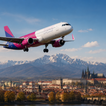 ChatGPT Image 11. 6. 2026, 11_21_06 Letenky už v predaji: Wizz Air spúšťa novú linku z Popradu do Prahy
