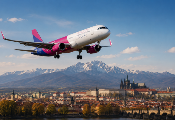 Letenky už v predaji: Wizz Air spúšťa novú linku z Popradu do Prahy